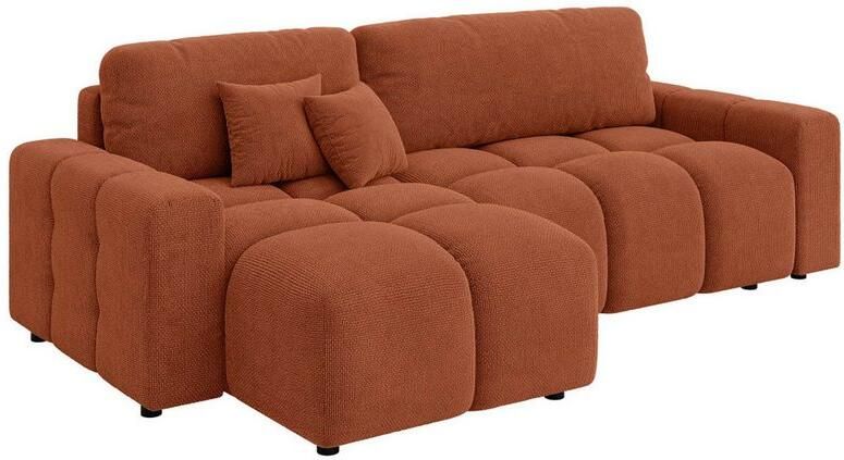 INOSIGN Hoekbank FELICI slaapbank 233cm L-vorm met recamiere aan beide zijden monteerbaar - Foto 7