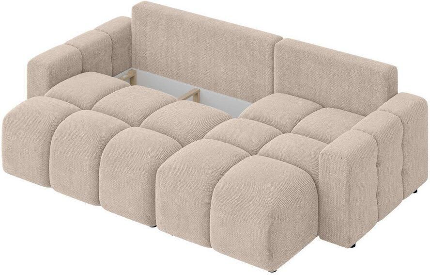 INOSIGN Hoekbank FELICI slaapbank 233cm L-vorm met recamiere aan beide zijden monteerbaar - Foto 3