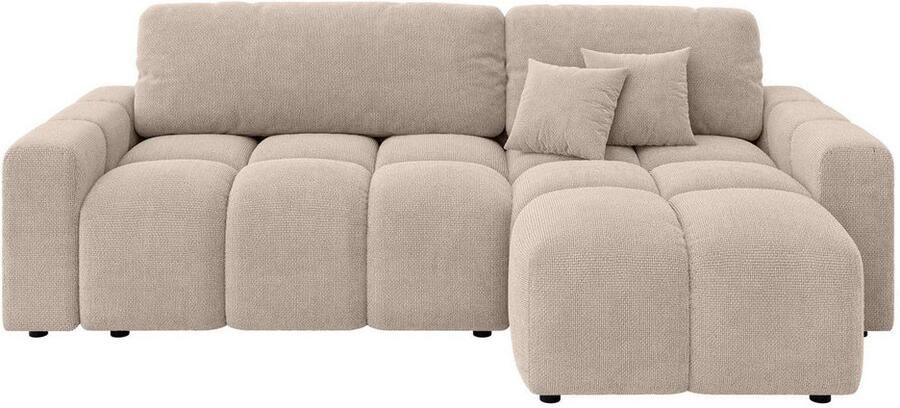 INOSIGN Hoekbank FELICI slaapbank 233cm L-vorm met recamiere aan beide zijden monteerbaar - Foto 6