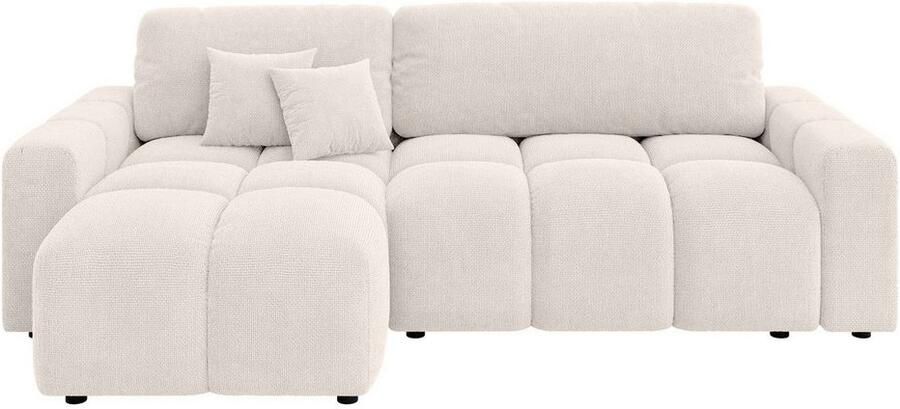 INOSIGN Hoekbank FELICI slaapbank 233cm L-vorm met recamiere aan beide zijden monteerbaar - Foto 6