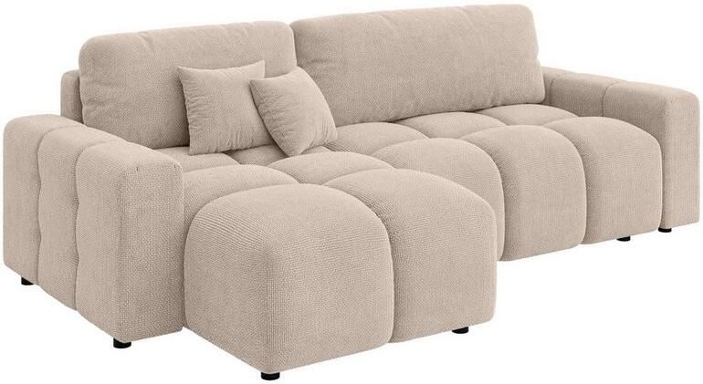 INOSIGN Hoekbank FELICI slaapbank 233cm L-vorm met recamiere aan beide zijden monteerbaar - Foto 9