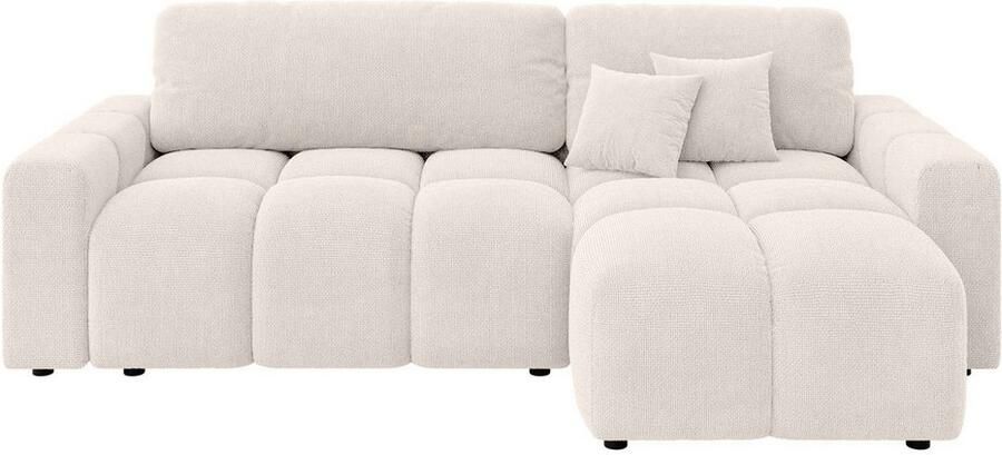 INOSIGN Hoekbank FELICI slaapbank 233cm L-vorm met recamiere aan beide zijden monteerbaar - Foto 7