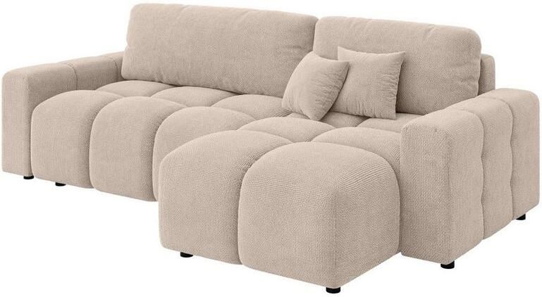 INOSIGN Hoekbank FELICI slaapbank 233cm L-vorm met recamiere aan beide zijden monteerbaar - Foto 8