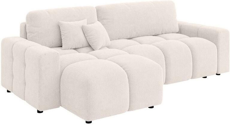 INOSIGN Hoekbank FELICI slaapbank 233cm L-vorm met recamiere aan beide zijden monteerbaar - Foto 9