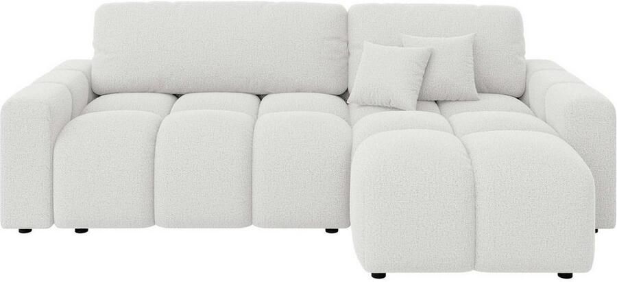 INOSIGN Hoekbank FELICI slaapbank 233cm L-vorm met recamiere aan beide zijden monteerbaar - Foto 6