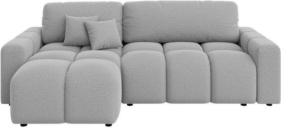 INOSIGN Hoekbank FELICI slaapbank 233cm L-vorm met recamiere aan beide zijden monteerbaar - Foto 6