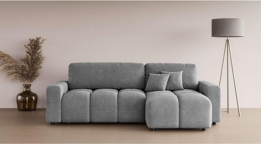 INOSIGN Hoekbank FELICI slaapbank 233cm L-vorm met recamiere aan beide zijden monteerbaar - Foto 4