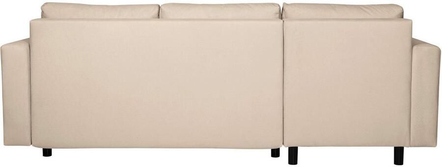 INOSIGN Hoekbank GLENOE slaapbank met bedlade ottomane aan beide zijden te monteren L-vorm afmetingen B D H: 230 135 84 5 cm velvet & zachte structuur - Foto 7