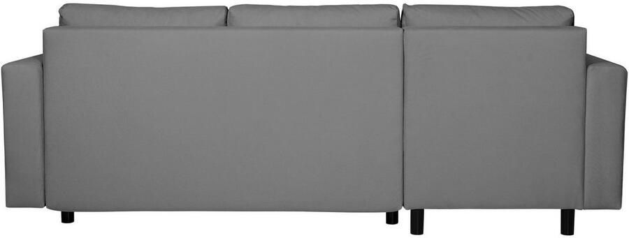 INOSIGN Hoekbank GLENOE slaapbank met bedlade ottomane aan beide zijden te monteren L-vorm afmetingen B D H: 230 135 84 5 cm velvet & zachte structuur - Foto 7