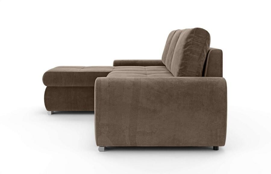 INOSIGN Hoekbank HAVERHILL slaapbank met bedlade afmetingen B H D: 237 89 166 cm - Foto 3