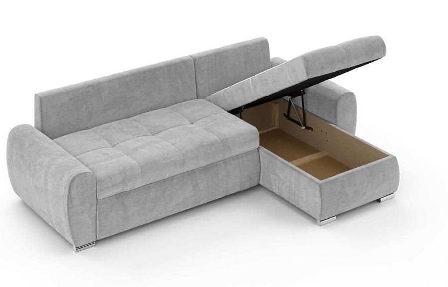 INOSIGN Hoekbank HAVERHILL slaapbank met bedlade afmetingen B H D: 237 89 166 cm - Foto 2