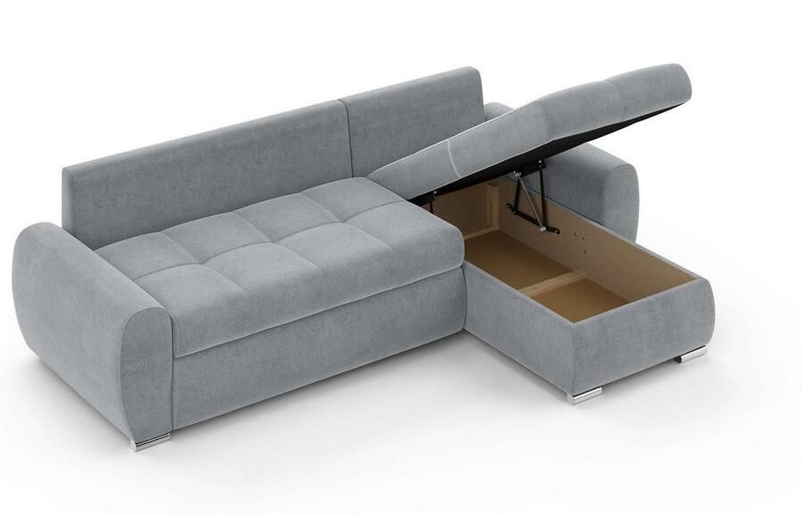 INOSIGN Hoekbank HAVERHILL slaapbank met bedlade afmetingen B H D: 237 89 166 cm - Foto 2