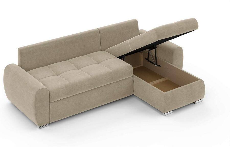 INOSIGN Hoekbank HAVERHILL slaapbank met bedlade afmetingen B H D: 237 89 166 cm - Foto 2