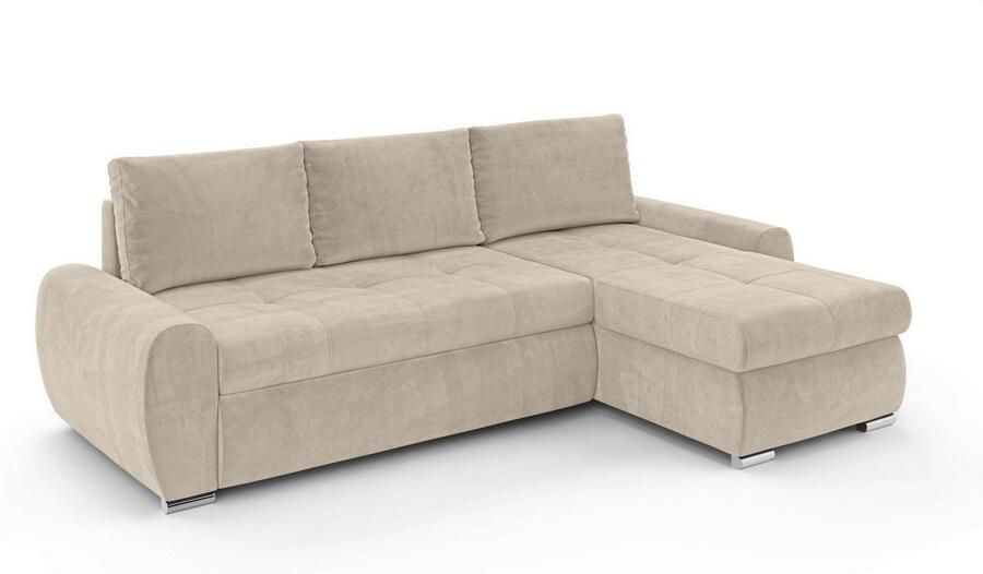 INOSIGN Hoekbank HAVERHILL slaapbank met bedlade afmetingen B H D: 237 89 166 cm - Foto 6