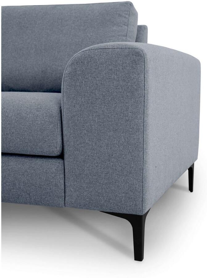 INOSIGN Hoekbank Henry met metalen poten in een modern design