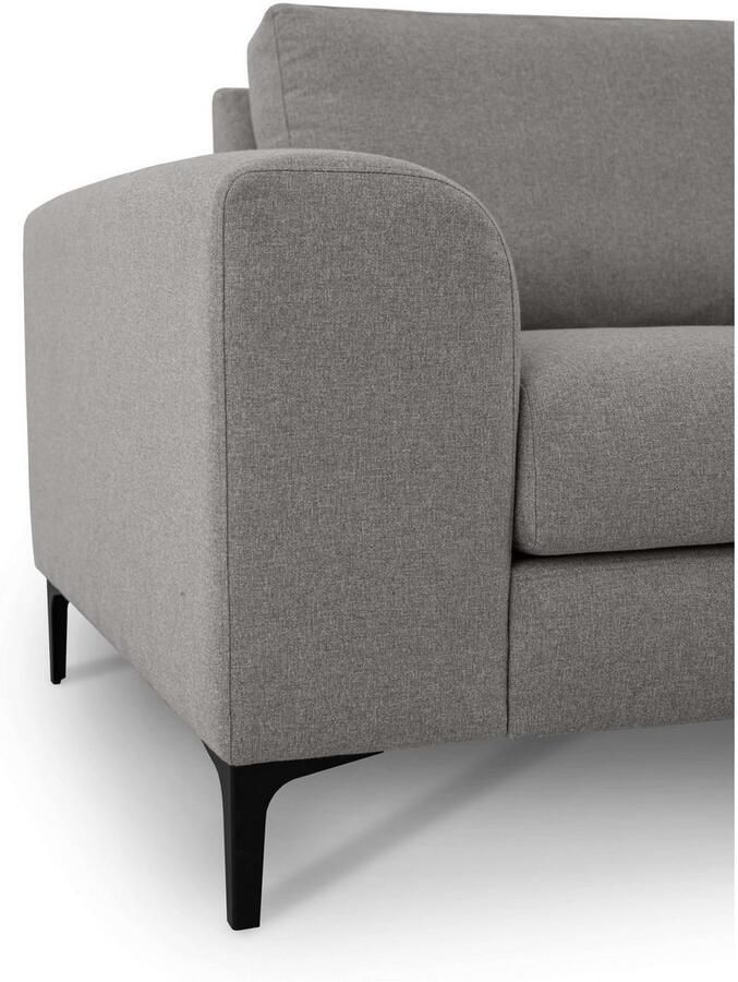 INOSIGN Hoekbank Henry met metalen poten in een modern design