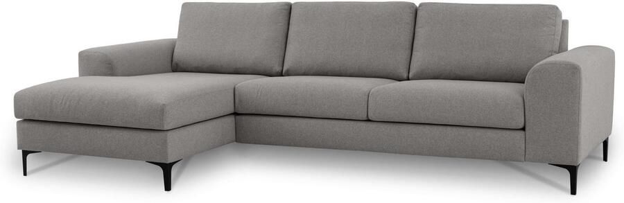 INOSIGN Hoekbank Henry met metalen poten in een modern design - Foto 9