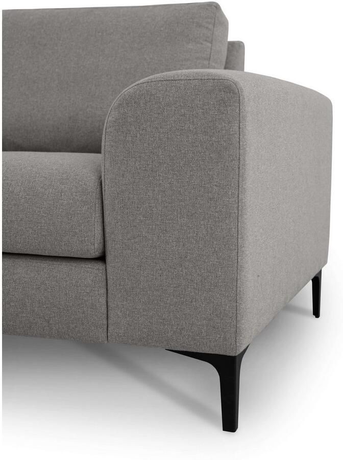 INOSIGN Hoekbank Henry met metalen poten in een modern design