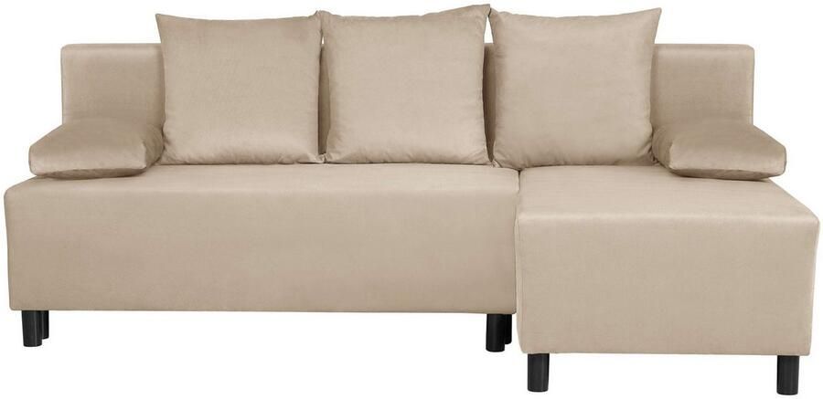 INOSIGN Hoekbank IWALANI slaapbank met bedlade ottomane aan beide zijden te monteren - Foto 4