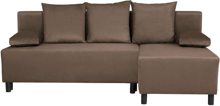 INOSIGN Hoekbank IWALANI slaapbank met bedlade ottomane aan beide zijden te monteren - Foto 5