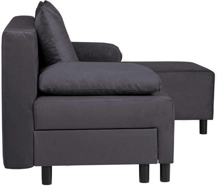 INOSIGN Hoekbank IWALANI slaapbank met bedlade ottomane aan beide zijden te monteren - Foto 3