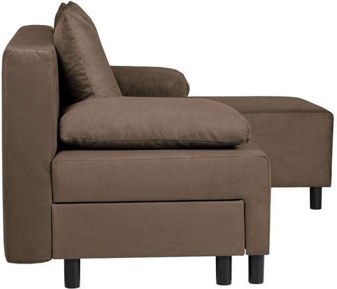 INOSIGN Hoekbank IWALANI slaapbank met bedlade ottomane aan beide zijden te monteren - Foto 4