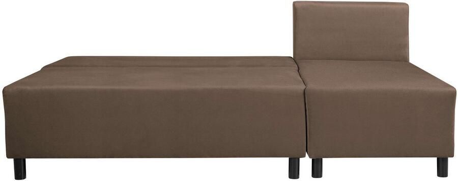 INOSIGN Hoekbank IWALANI slaapbank met bedlade ottomane aan beide zijden te monteren - Foto 8