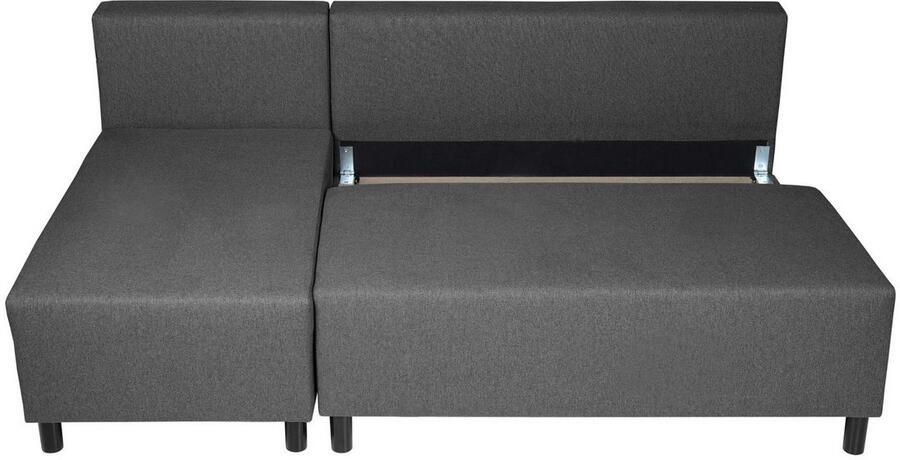 INOSIGN Hoekbank IWALANI slaapbank met bedlade ottomane aan beide zijden te monteren - Foto 3