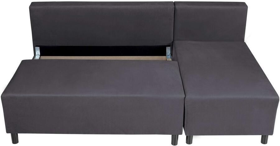 INOSIGN Hoekbank IWALANI slaapbank met bedlade ottomane aan beide zijden te monteren - Foto 4