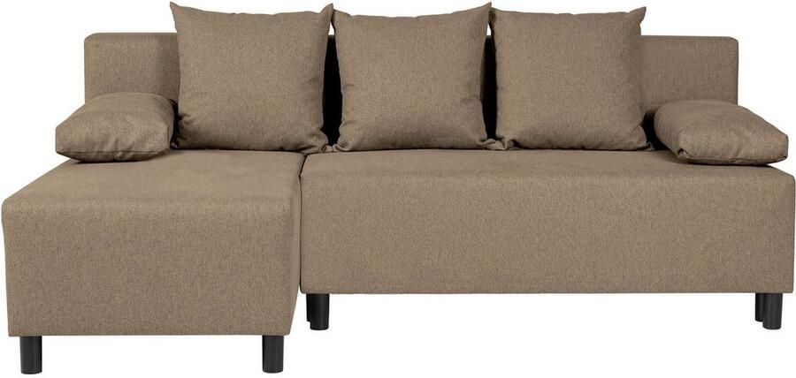 INOSIGN Hoekbank IWALANI slaapbank met bedlade ottomane aan beide zijden te monteren - Foto 3