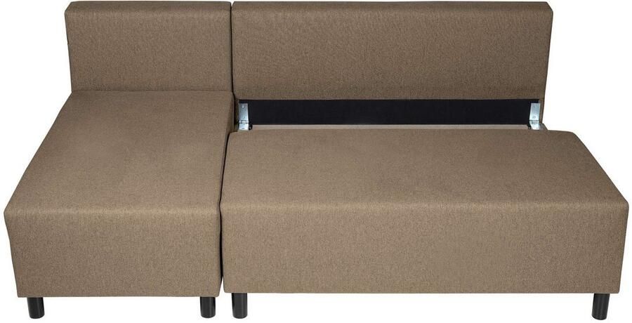 INOSIGN Hoekbank IWALANI slaapbank met bedlade ottomane aan beide zijden te monteren - Foto 2