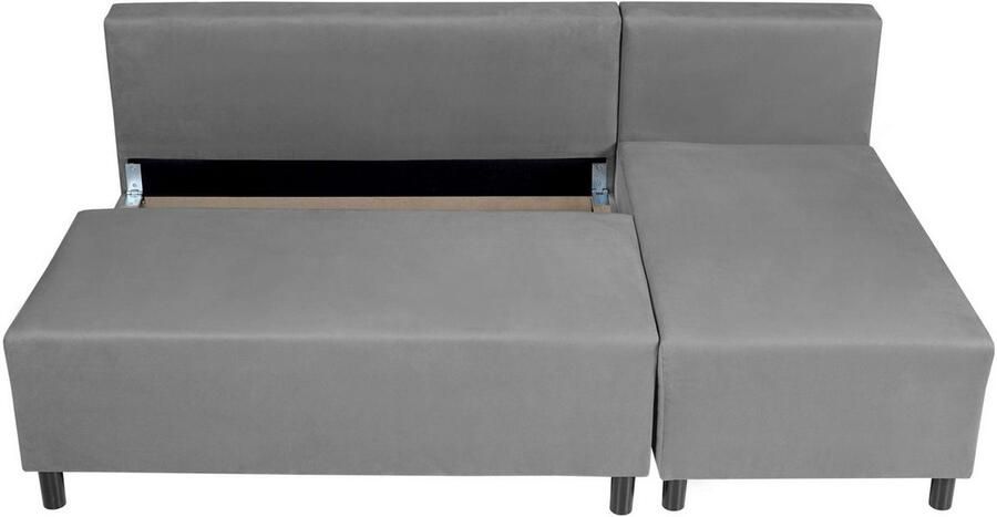 INOSIGN Hoekbank IWALANI slaapbank met bedlade ottomane aan beide zijden te monteren - Foto 4