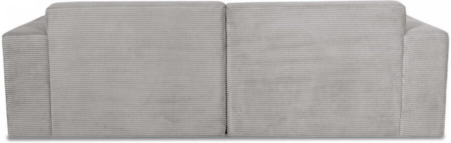 INOSIGN Hoekbank Koa 228 cm L-vorm modulair bankstel webstof cord Designbank zachte lounge-zitcomfort golfondersteuning tot aan de vloer - Foto 10