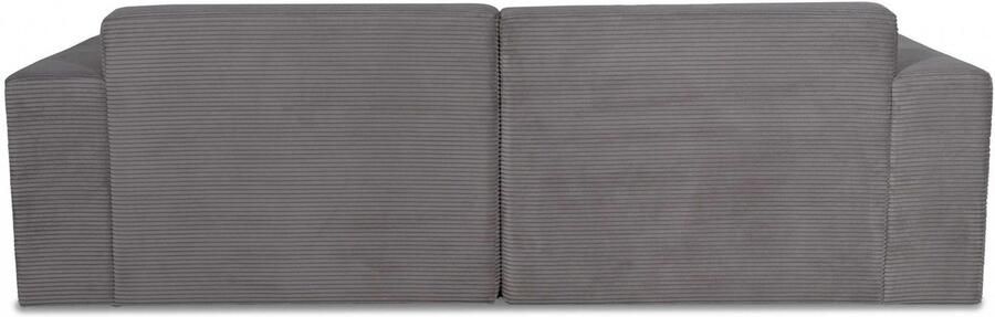 INOSIGN Hoekbank Koa 228 cm L-vorm modulair bankstel webstof cord Designbank zachte lounge-zitcomfort golfondersteuning tot aan de vloer - Foto 10