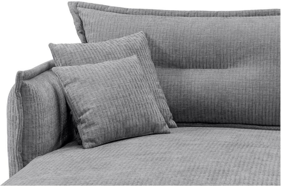 INOSIGN Hoekbank LAZIO twee verschillende pootkleuren naar keuze - Foto 2