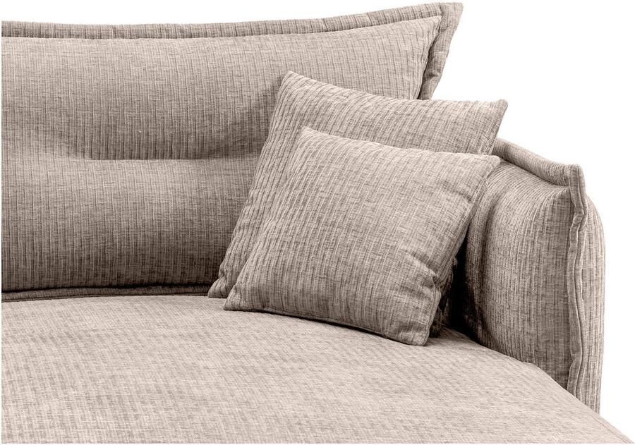 INOSIGN Hoekbank LAZIO twee verschillende pootkleuren naar keuze - Foto 2