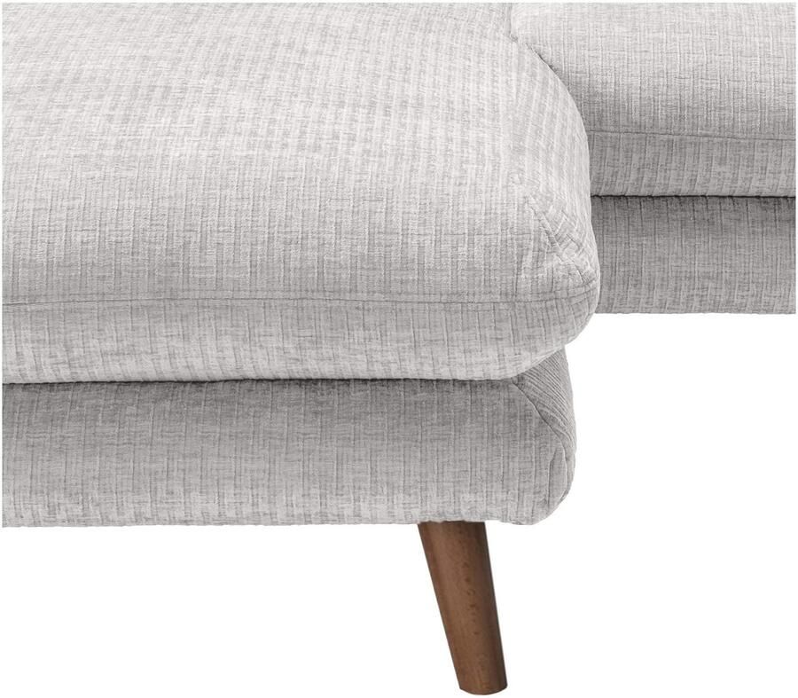 INOSIGN Hoekbank LAZIO twee verschillende pootkleuren naar keuze