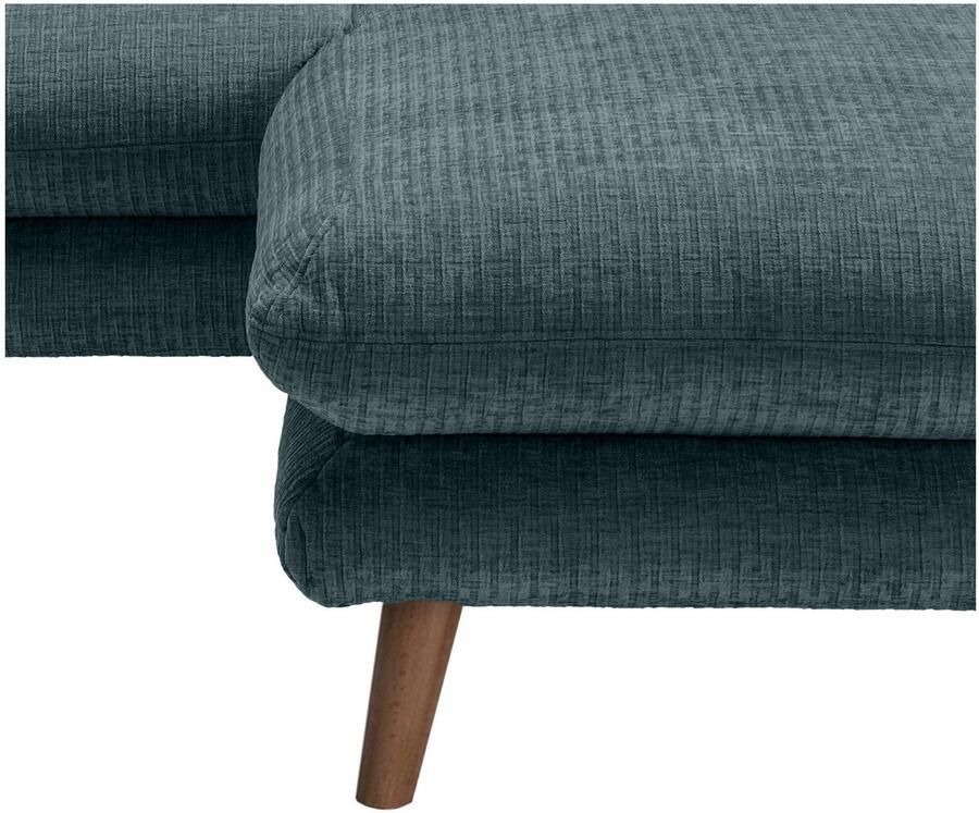 INOSIGN Hoekbank LAZIO twee verschillende pootkleuren naar keuze