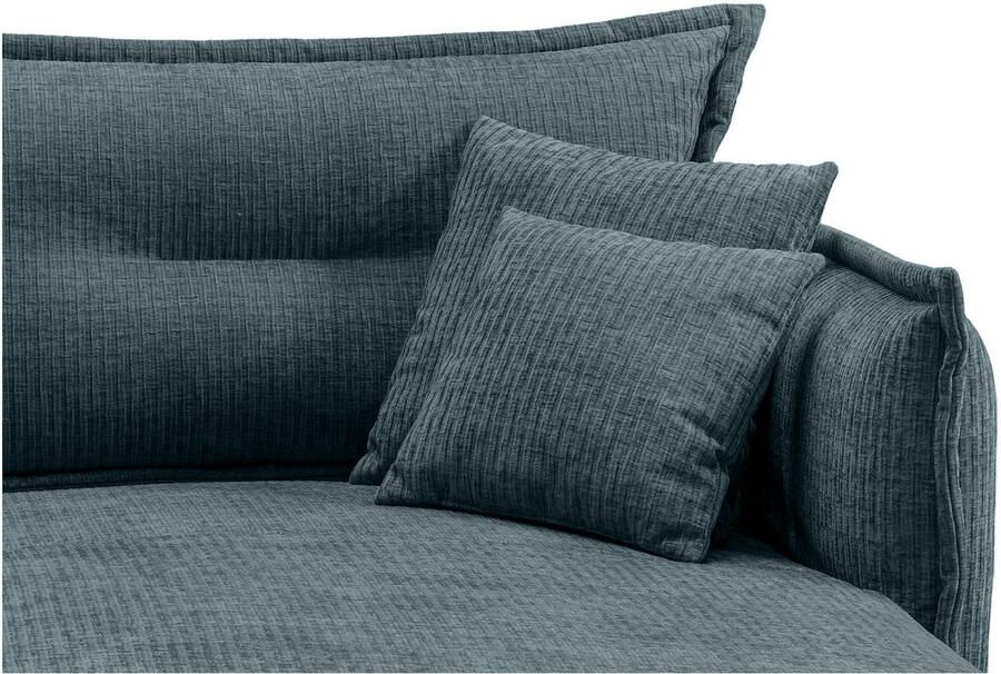 INOSIGN Hoekbank LAZIO twee verschillende pootkleuren naar keuze - Foto 2