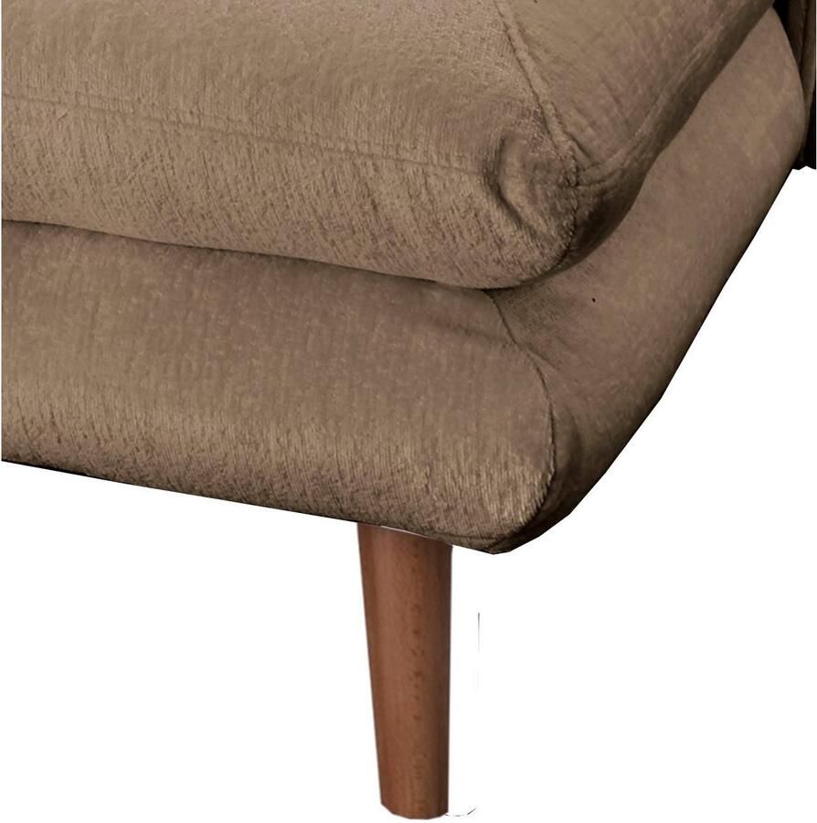 INOSIGN Hoekbank Lazio modern en comfortabel smalle armleuningen geweldige detailafwerking