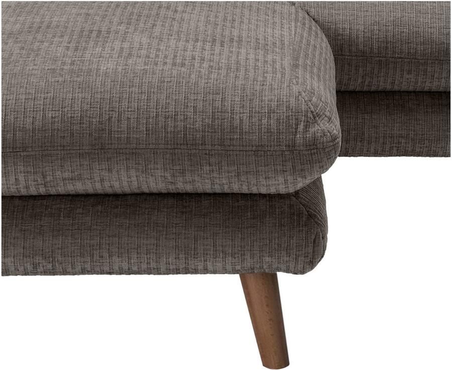 INOSIGN Hoekbank LAZIO twee verschillende pootkleuren naar keuze