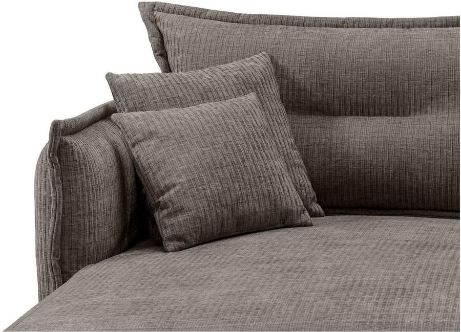 INOSIGN Hoekbank LAZIO twee verschillende pootkleuren naar keuze - Foto 2