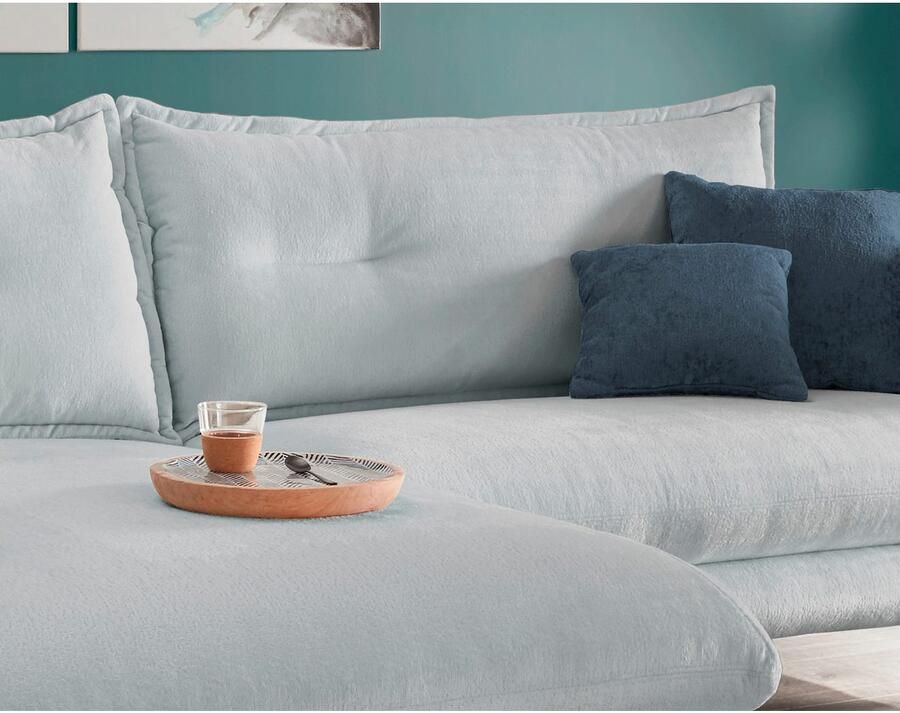 INOSIGN Hoekbank Lazio modern design comfortabel smalle armleuningen OTTO's Choice - Foto 4