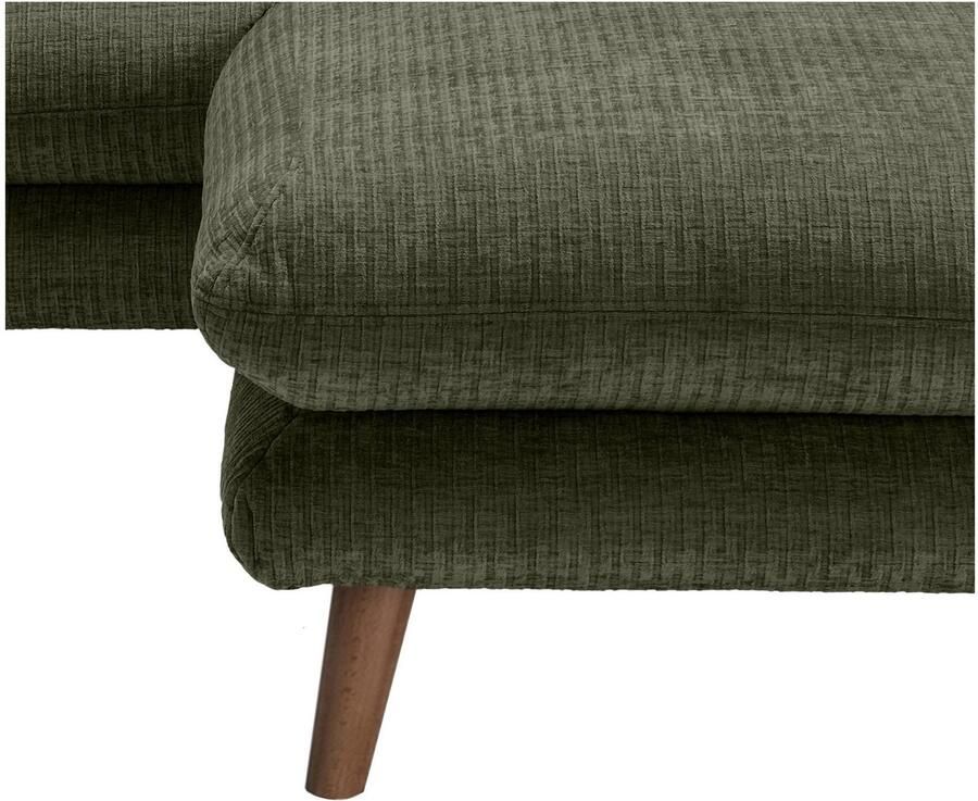 INOSIGN Hoekbank LAZIO twee verschillende pootkleuren naar keuze