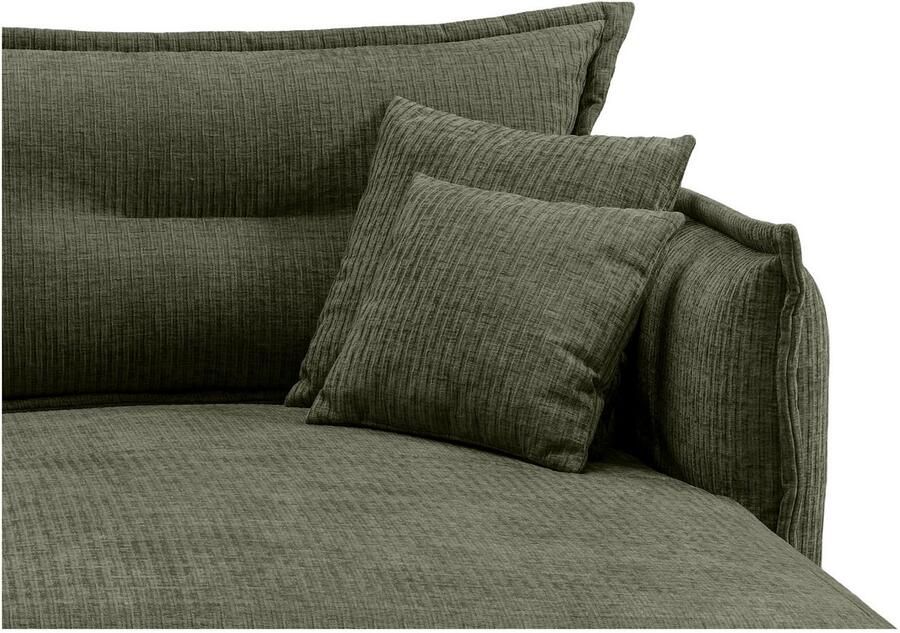 INOSIGN Hoekbank LAZIO twee verschillende pootkleuren naar keuze - Foto 2