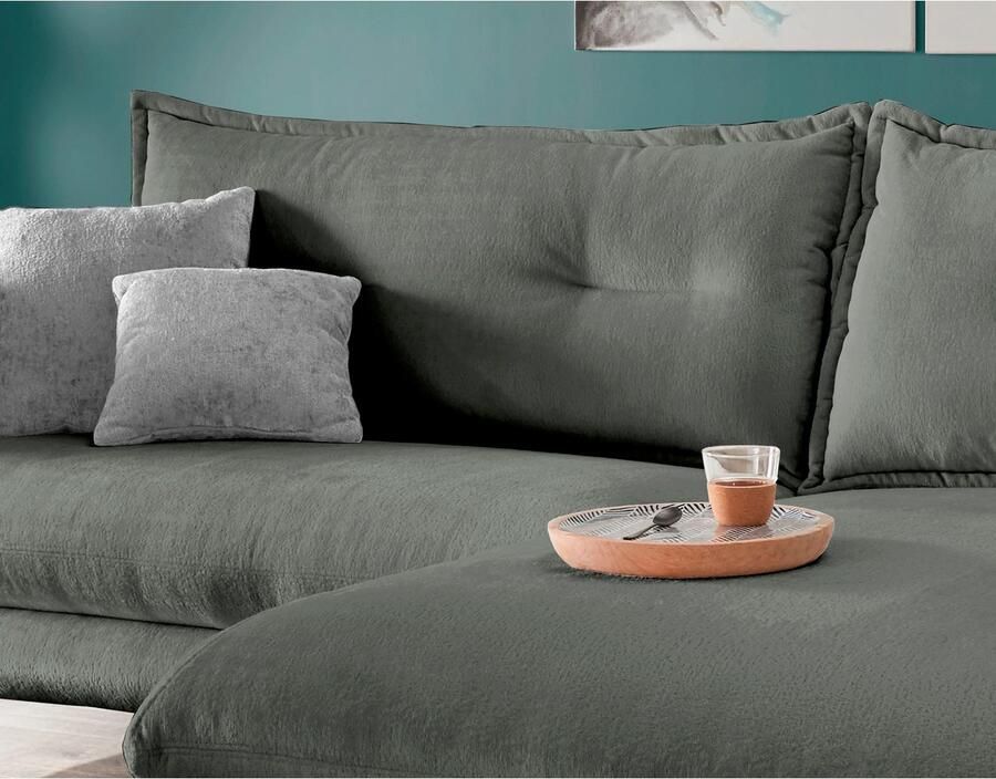 INOSIGN Hoekbank Lazio modern design comfortabel smalle armleuningen OTTO's Choice - Foto 4