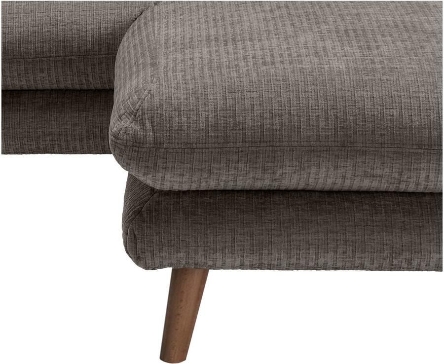 INOSIGN Hoekbank LAZIO twee verschillende pootkleuren naar keuze