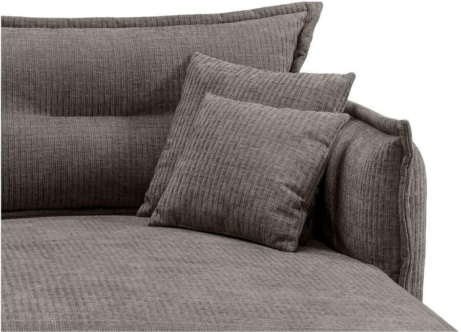 INOSIGN Hoekbank LAZIO twee verschillende pootkleuren naar keuze - Foto 2