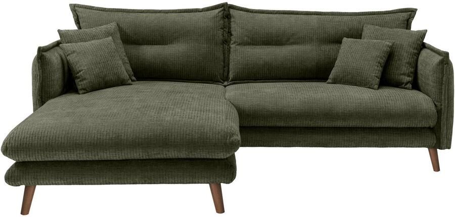 INOSIGN Hoekbank LAZIO twee verschillende pootkleuren naar keuze - Foto 3