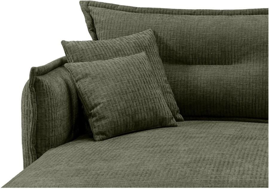 INOSIGN Hoekbank LAZIO twee verschillende pootkleuren naar keuze - Foto 2